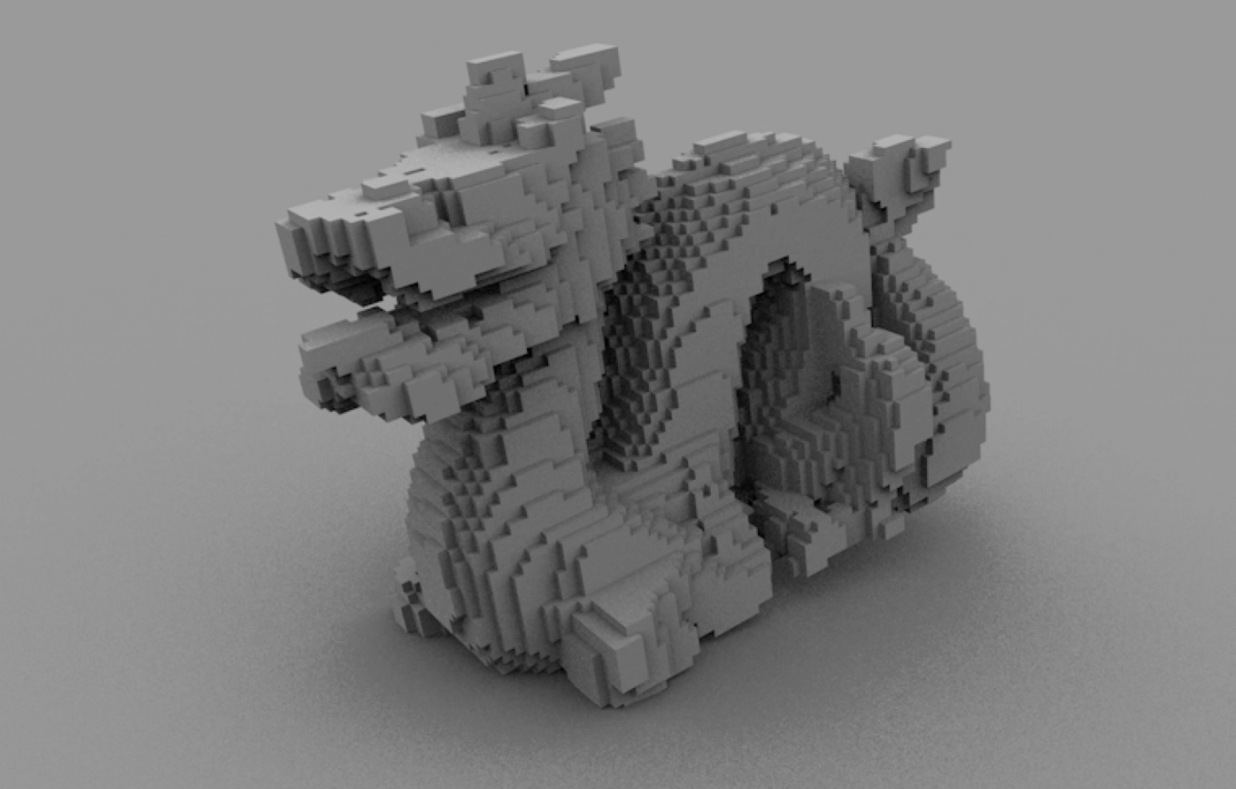 3d mesh voxelizer